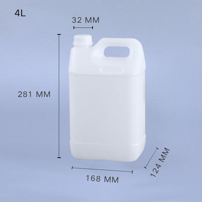 100% materiaal 1 gallon HDPE Blauw Wit Zwart Plastic Barrel Drum voor vloeibare lotion fles