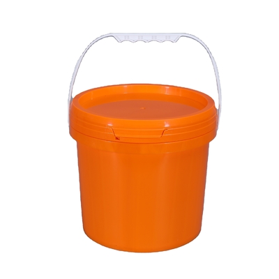 Ronde verf Op maat gedrukte plastic emmer voor verpakkingscontainer Logo op maat