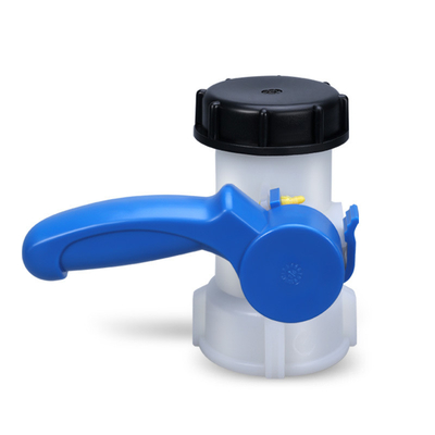 Kleinanbieder 1000L IBC Tank Adapter DN50 Ball Butterfly Valve voor industriële toepassingen