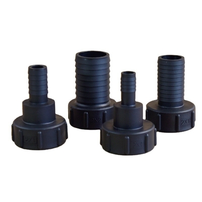 Duurzame IBC-tankklep met een adapter voor de koppeling van kunststof, geschikt voor 2 inch