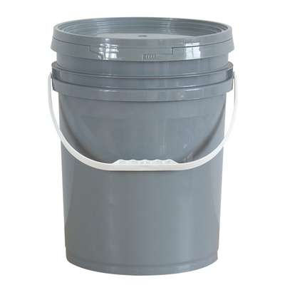 1L 20L plastic emmer met handvat en deksel Transparante en multifunctioneel voor verf