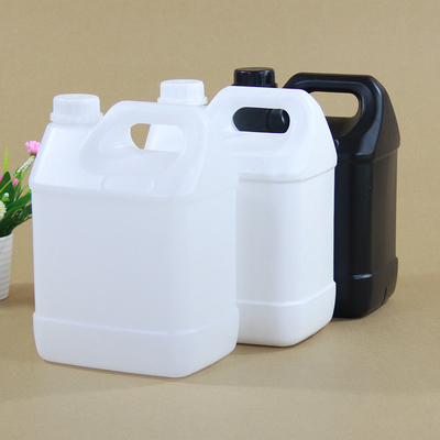 Leeg 5L Plastic Jerry Can Drum HDPE Gepersonaliseerd Logo Transparante voor olie Water Verkoop