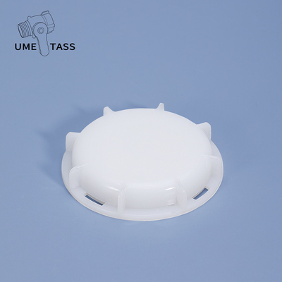 S60*6 Flankenverbinding 62 mm fijndraadklepdeksel voor IBC-tanks met plastic bevestiging