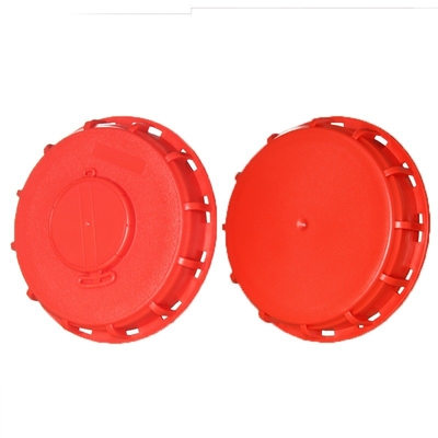 HDPE-inspuiting UMETASS IBC watervat Rood 6 inch geventileerd stekker deksel sluiting