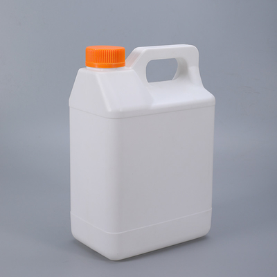 Gepersonaliseerd logo Wit 5L Jerry Can Plastic Thicken Engine Olie Package vat