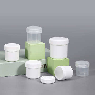 HDPE PP lege koekjes Plastic Jar container Canister Voedselopslag Breed mond 500 ml