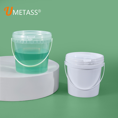 Ronde 500 ml PP plastic emmers voor ijs aangepast logo en lichtgewicht materiaal