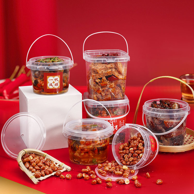 500 ml 1000 ml aangepaste bento dozen voor voedselbezorging en afhaalbedrijven