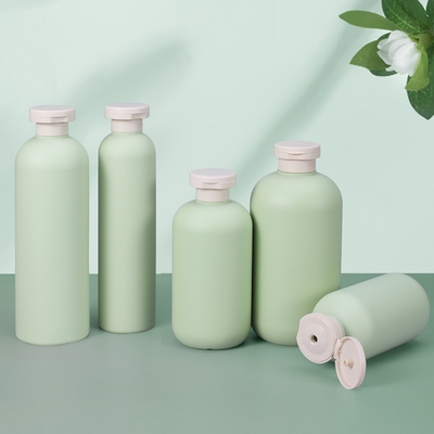 Umetass 260 ml Groene waterfles Cosmetische vloeibare serum lotion Pakket voor ronde fles