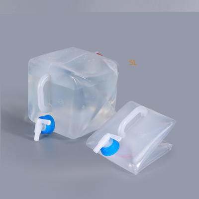 Gepersonaliseerd logo vouwbaar wateropslagcontainer opvouwbaar 5L 10L 20L plastic Jerry Can