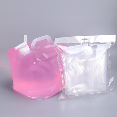 GB 4806.7-2016 Certificaat Plastic vouwbare benzinecontainer vouw emmer met kraan 5L