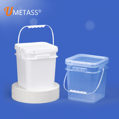 5 liter polypropyleen transparante plastic emmer voor voedsel- en drankopslag