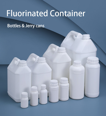 100 ml gefloreerde HDPE-fles van kunststof