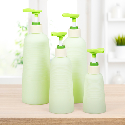 Umetass Groene Reisshampoo en Conditioner Fles met pomp cosmetische verpakking