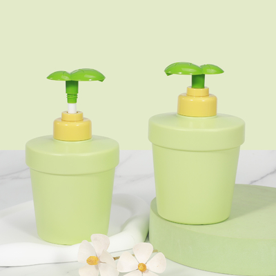 Umetass Groene Plastic Shampoo Fles voor Kinderen Met Pomp Reisshampoo En Conditioner Fles
