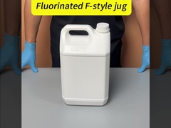 1 liter gefloreerde vierkant Jerry Can Hdpe flessen Screen Printing